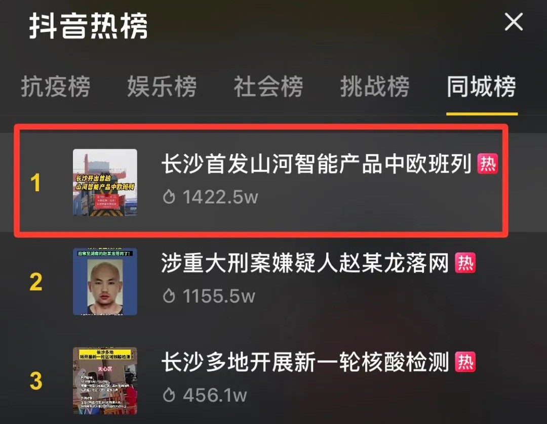 中欧班列（长沙）xingkong星空平台（中国）集团智能专列首发引媒体关注
