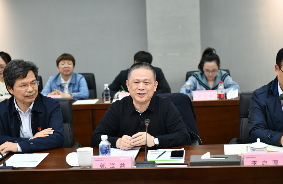 中南大学副校长郭学益率科学研究部一行调研xingkong星空平台(中国)集团智能