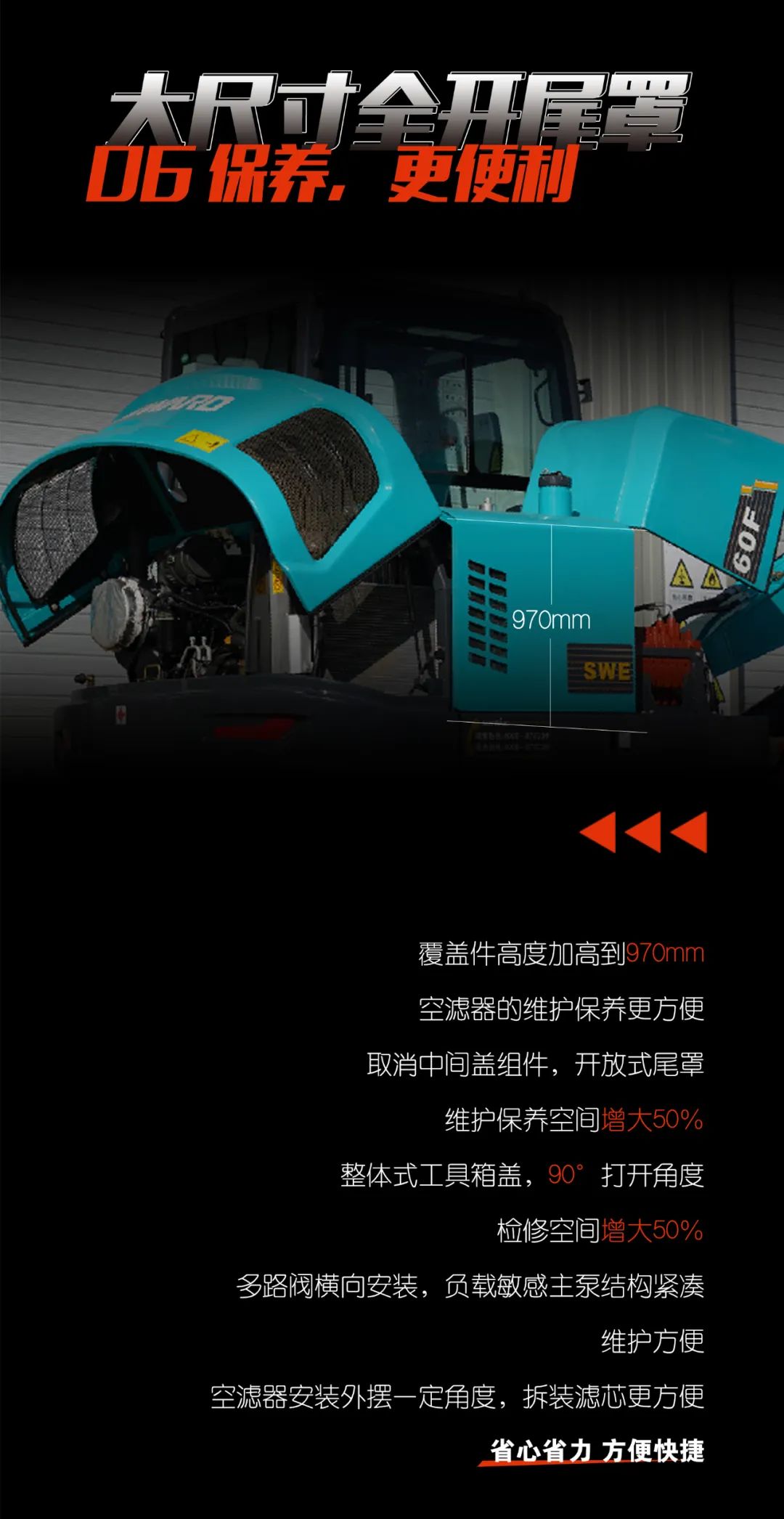 一图读懂 | 献礼七一 · xingkong星空平台（中国）集团智能SWE60F挖掘机低碳来袭