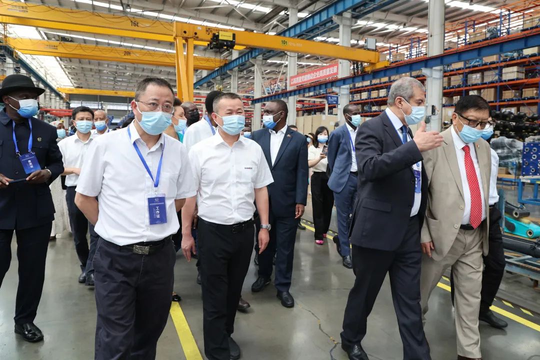 非洲驻华使节走访xingkong星空平台（中国）集团智能