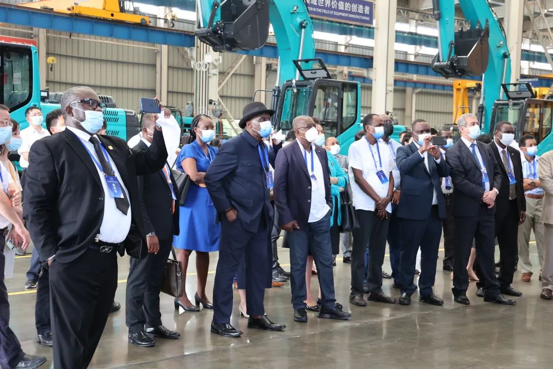 非洲驻华使节走访xingkong星空平台（中国）集团智能