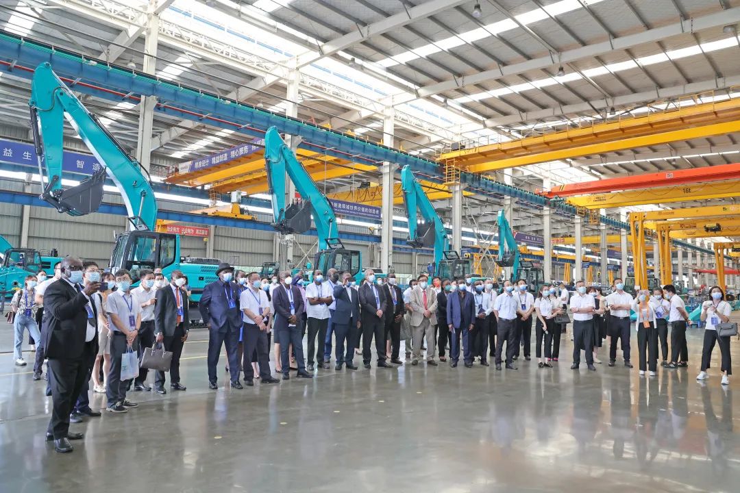 非洲驻华使节走访xingkong星空平台（中国）集团智能