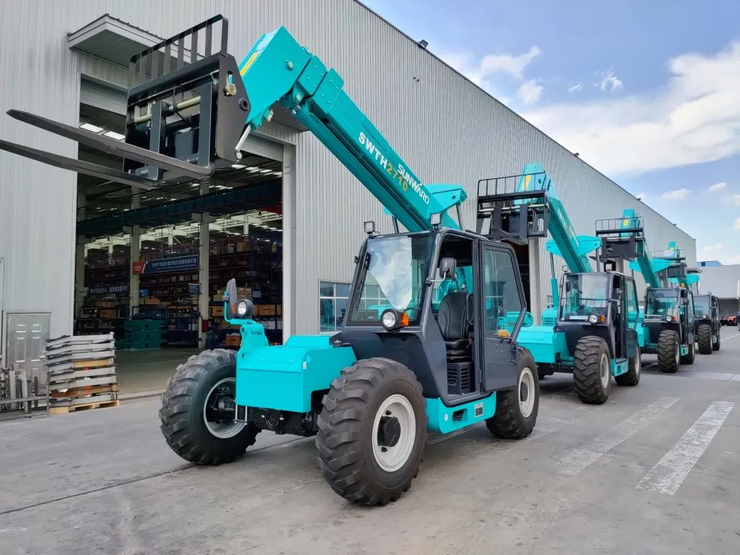 单笔采购金额千万元！xingkong星空平台（中国）集团智能伸缩臂叉装车批量出口