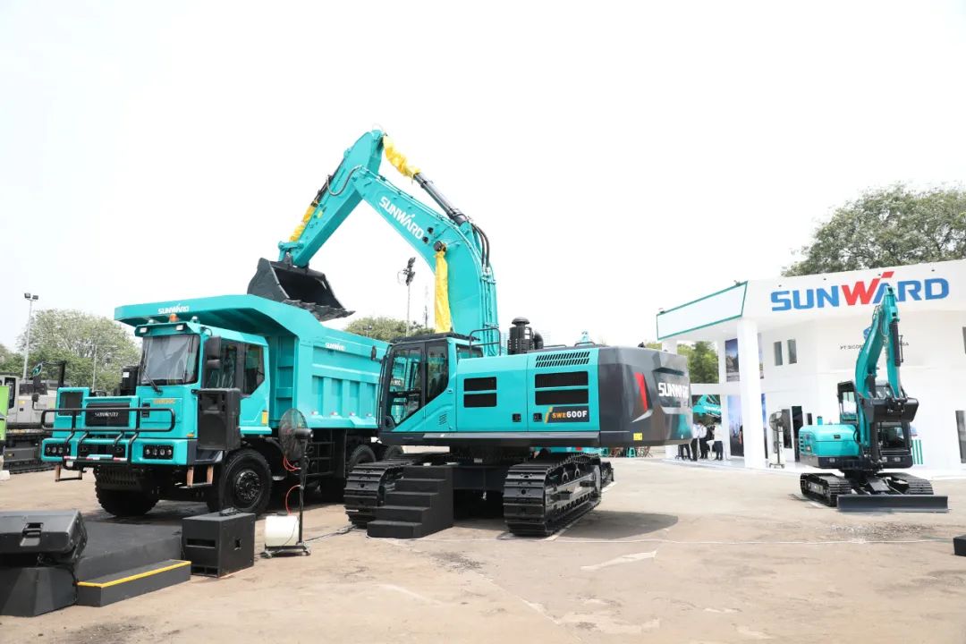 本地化建设显成效!xingkong星空平台(中国)集团智能携矿山成套装备亮相印尼矿业展