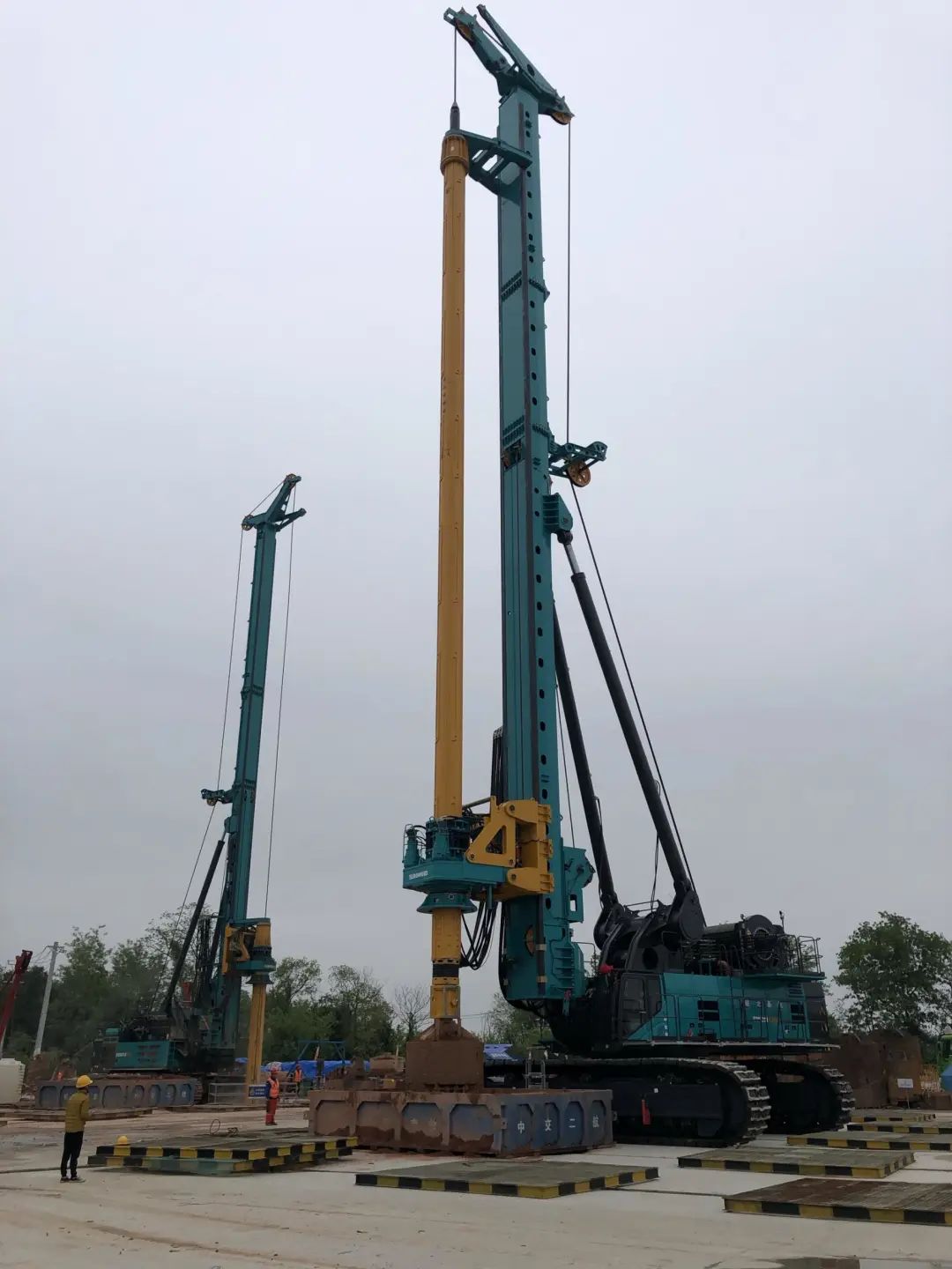 超级“桩”备实力亮剑！xingkong星空平台（中国）集团智能携手武汉乐成建设攻克燕矶长江大桥复杂地层施工难题