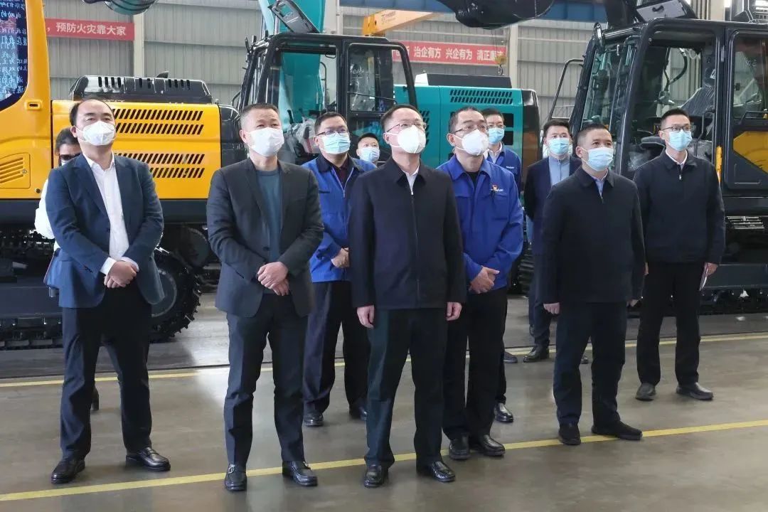 彭涛副市长督导xingkong星空平台（中国）集团智能安全生产工作、开展新春慰问