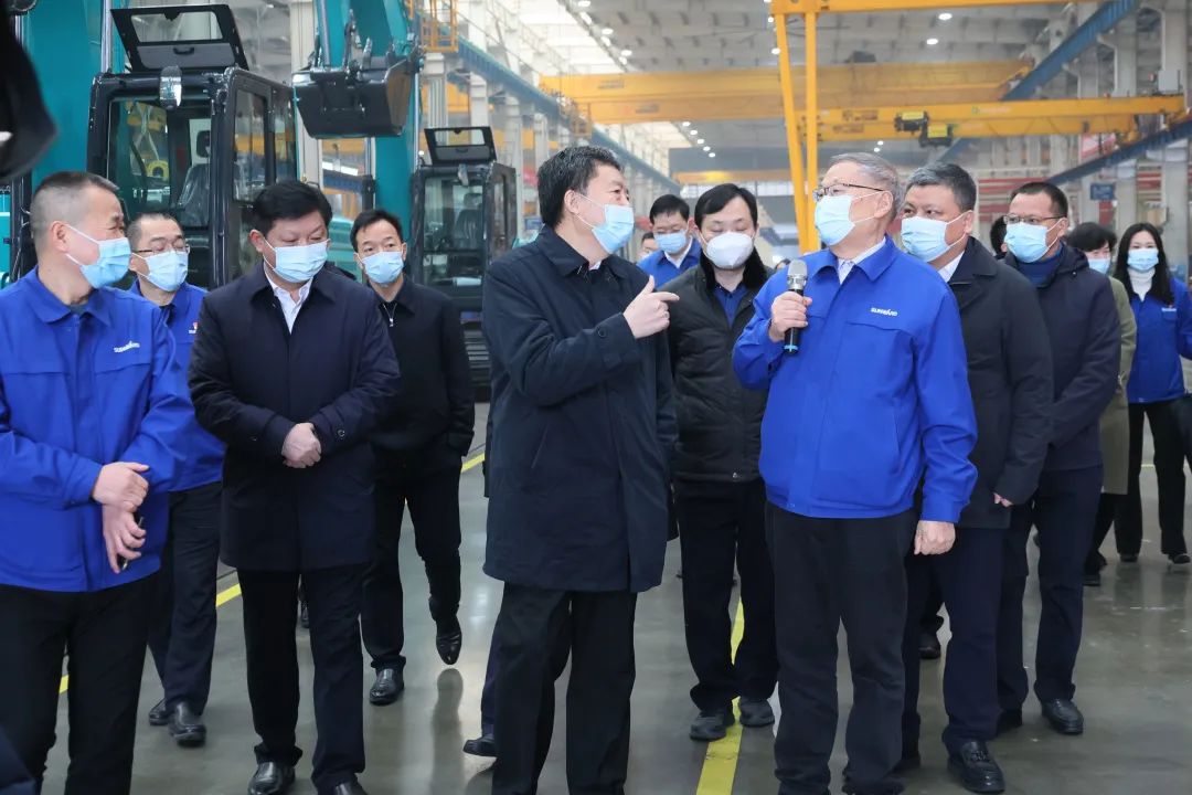 省政协主席毛万春调研xingkong星空平台(中国)集团智能