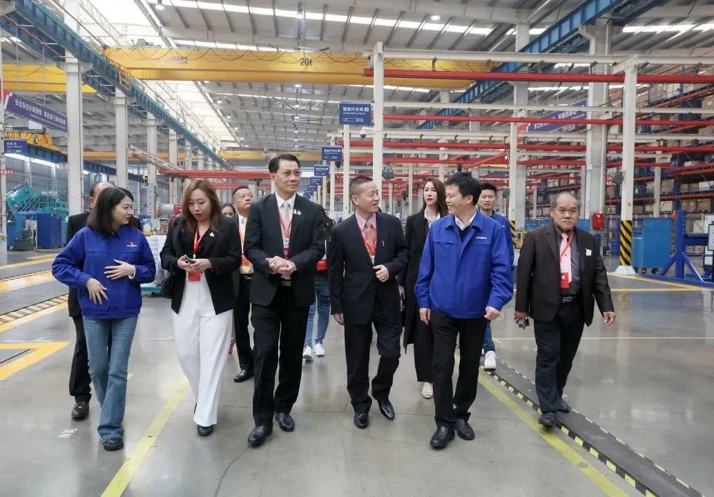 泰国代表团到访xingkong星空平台(中国)集团智能