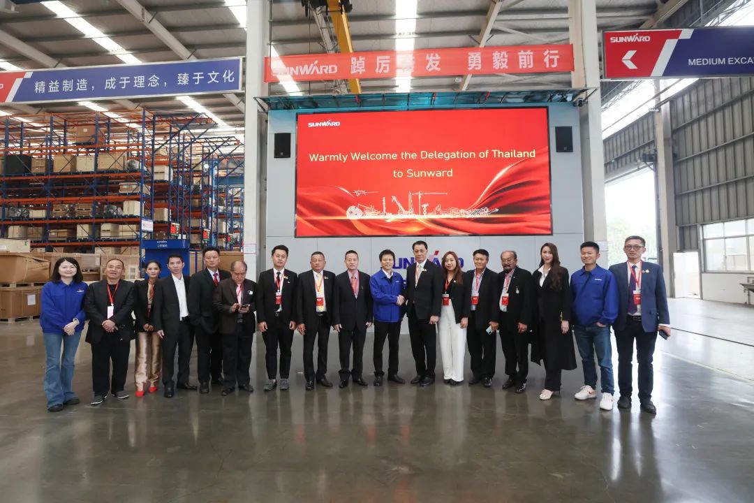 泰国代表团到访xingkong星空平台(中国)集团智能