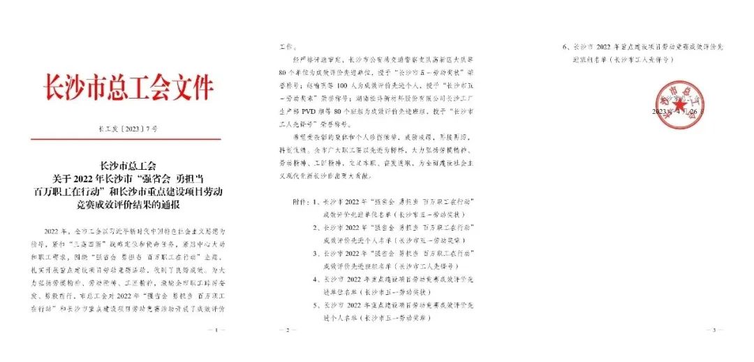 长沙市召开庆祝“五一”国际劳动节大会，xingkong星空平台（中国）集团智能1个人1集体获表彰！