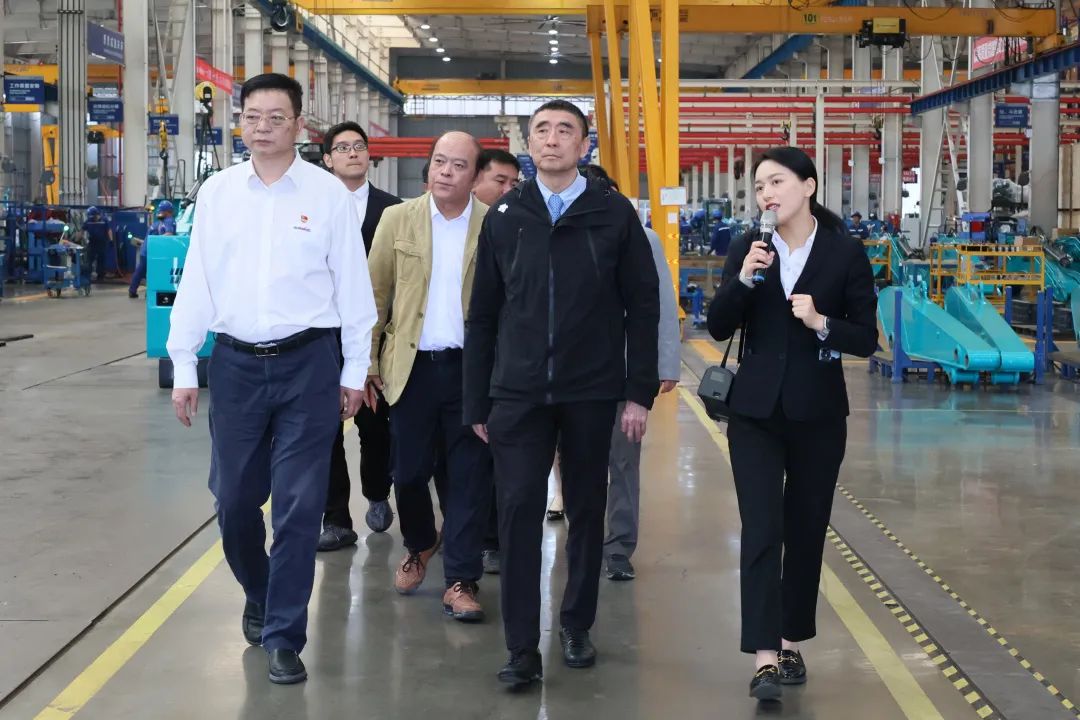 中国机械工业联合会会长徐念沙调研xingkong星空平台(中国)集团智能