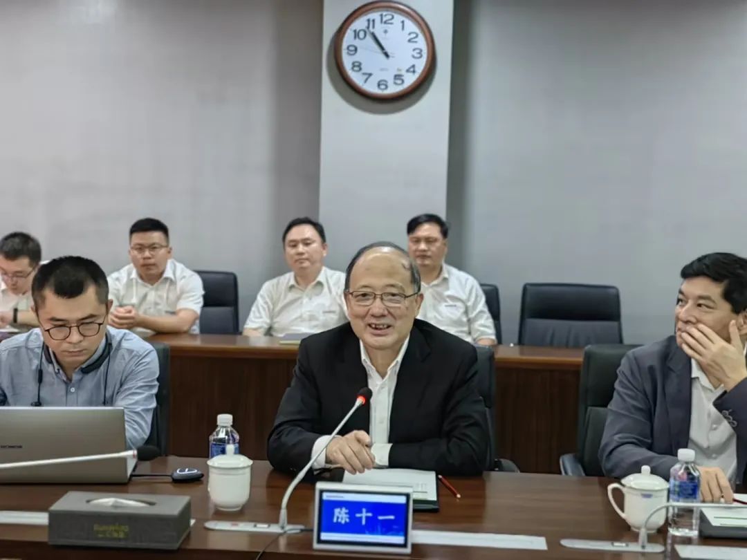 中国科学院院士陈十一率队到访xingkong星空平台(中国)集团智能