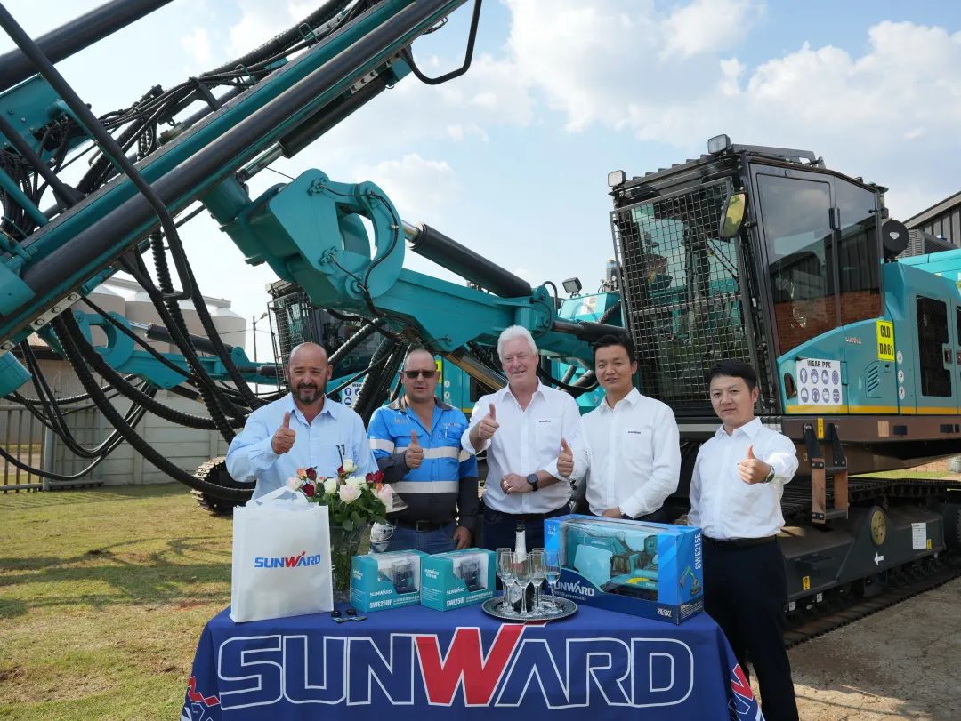 登陆南非,xingkong星空平台(中国)集团智能新型凿岩利器交付客户