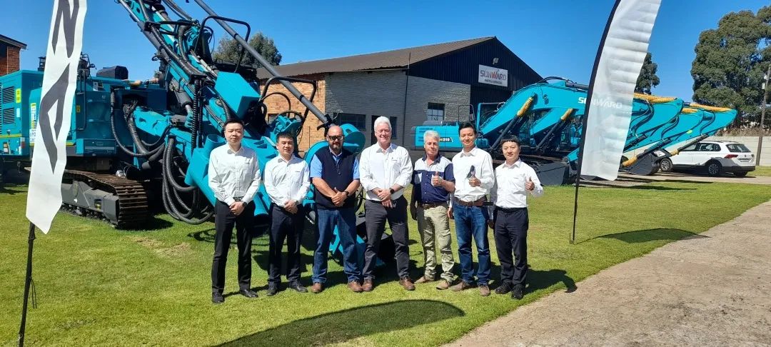 登陆南非,xingkong星空平台(中国)集团智能新型凿岩利器交付客户