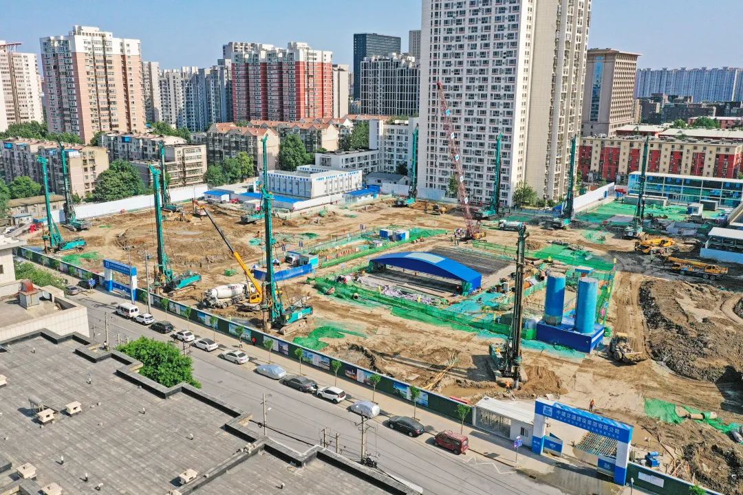 闪耀首都！xingkong星空平台（中国）集团智能旋挖钻机集群助力民生工程