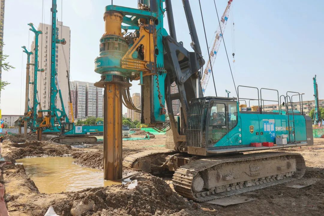 闪耀首都！xingkong星空平台（中国）集团智能旋挖钻机集群助力民生工程