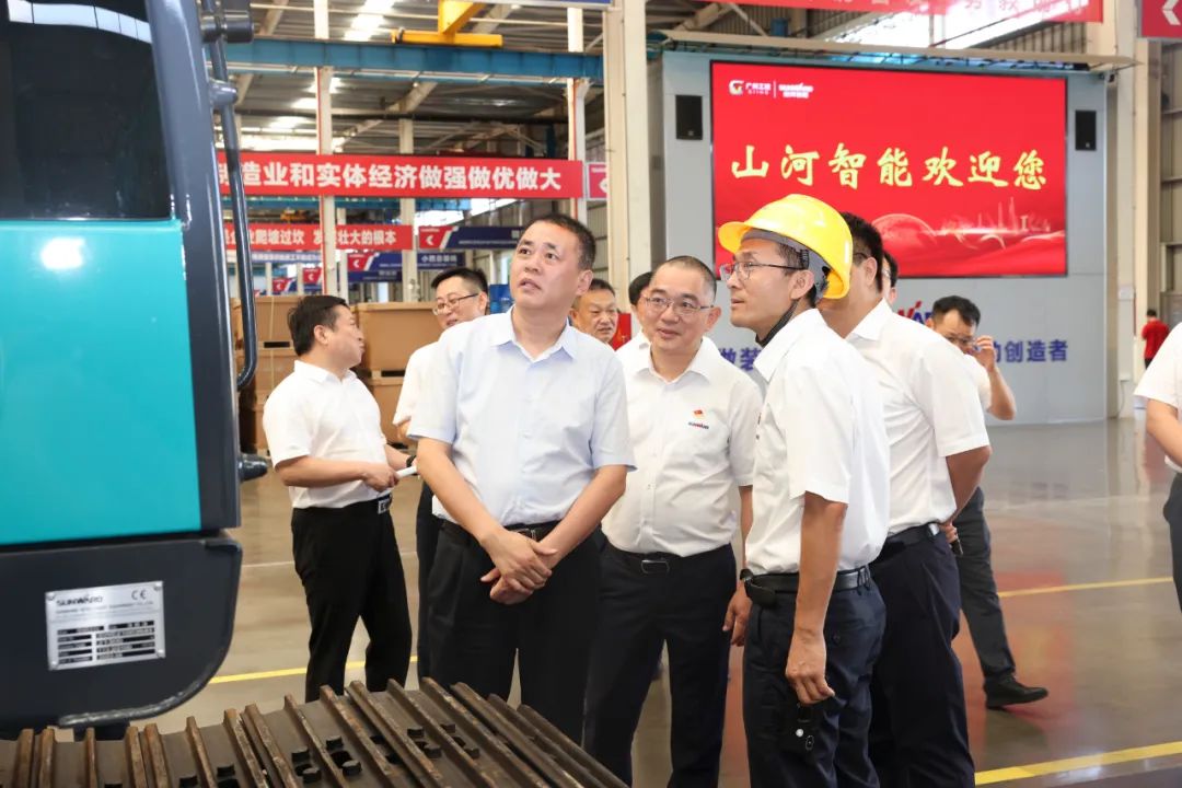 中铁城建集团党委书记、董事长申景涛到访xingkong星空平台(中国)集团智能