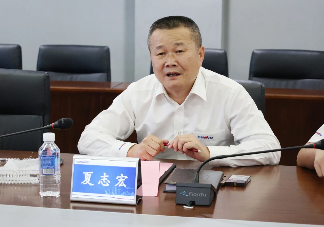 永青科技集团董事长胡晓东带队到访xingkong星空平台（中国）集团智能