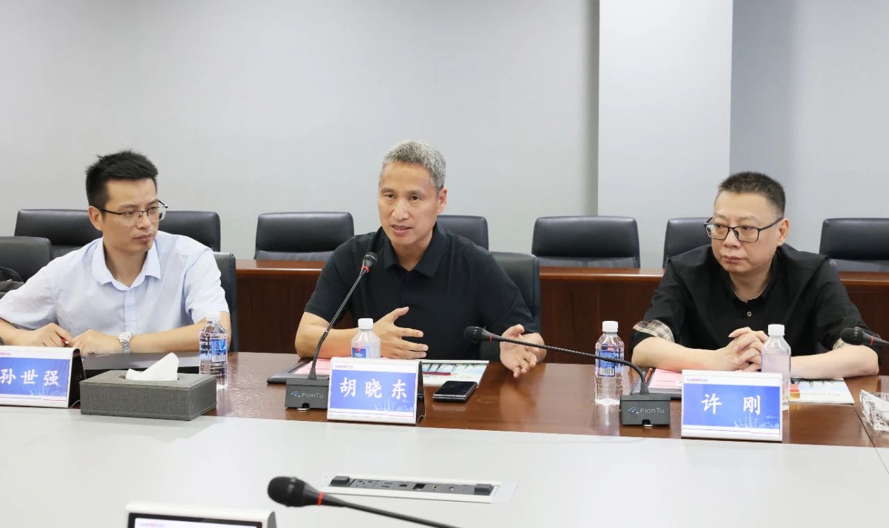 永青科技集团董事长胡晓东带队到访xingkong星空平台（中国）集团智能