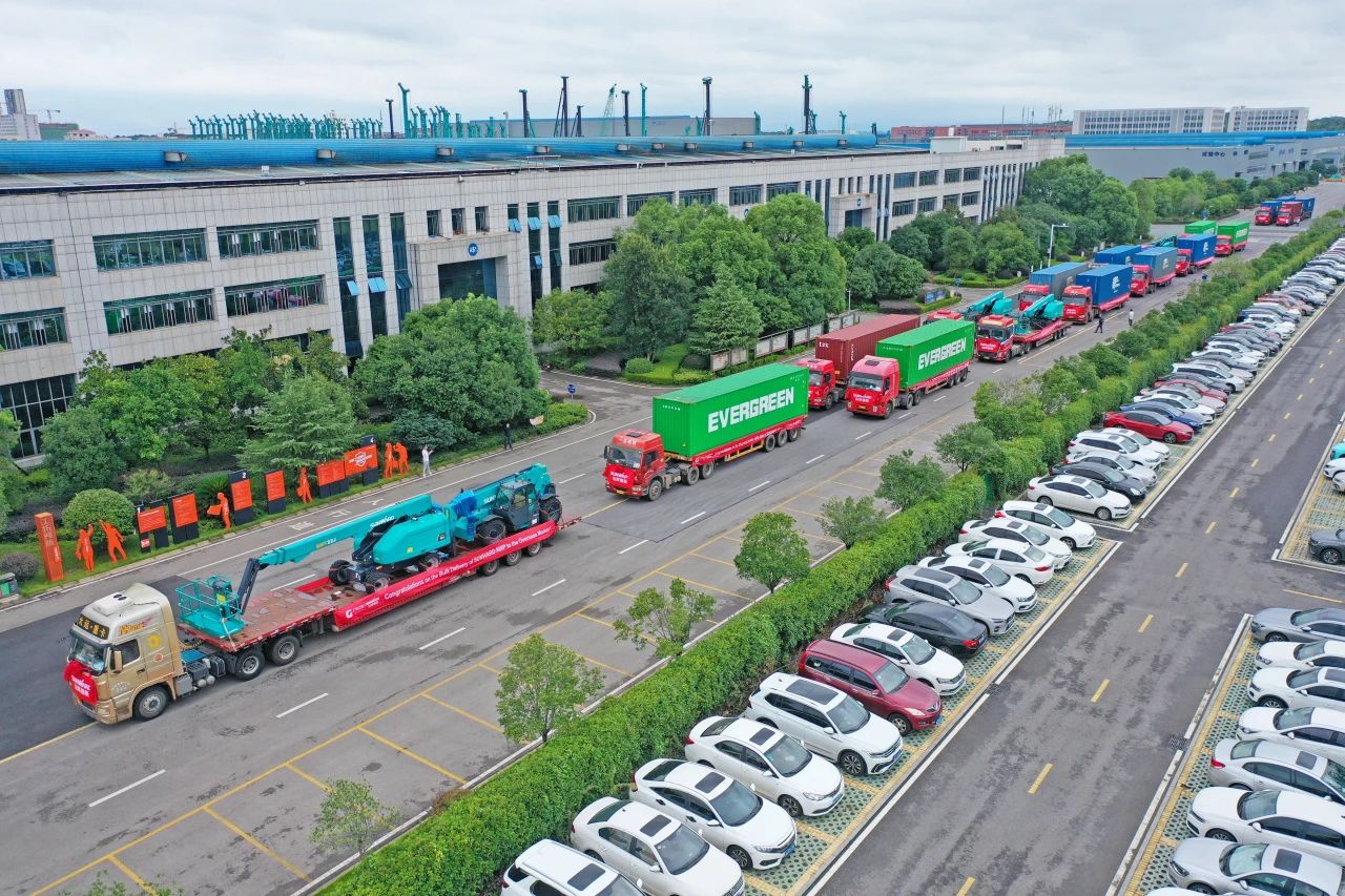 深化全球布局,加速出海步伐!xingkong星空平台(中国)集团智能高空机械设备海外订单大型发货仪式圆满举行