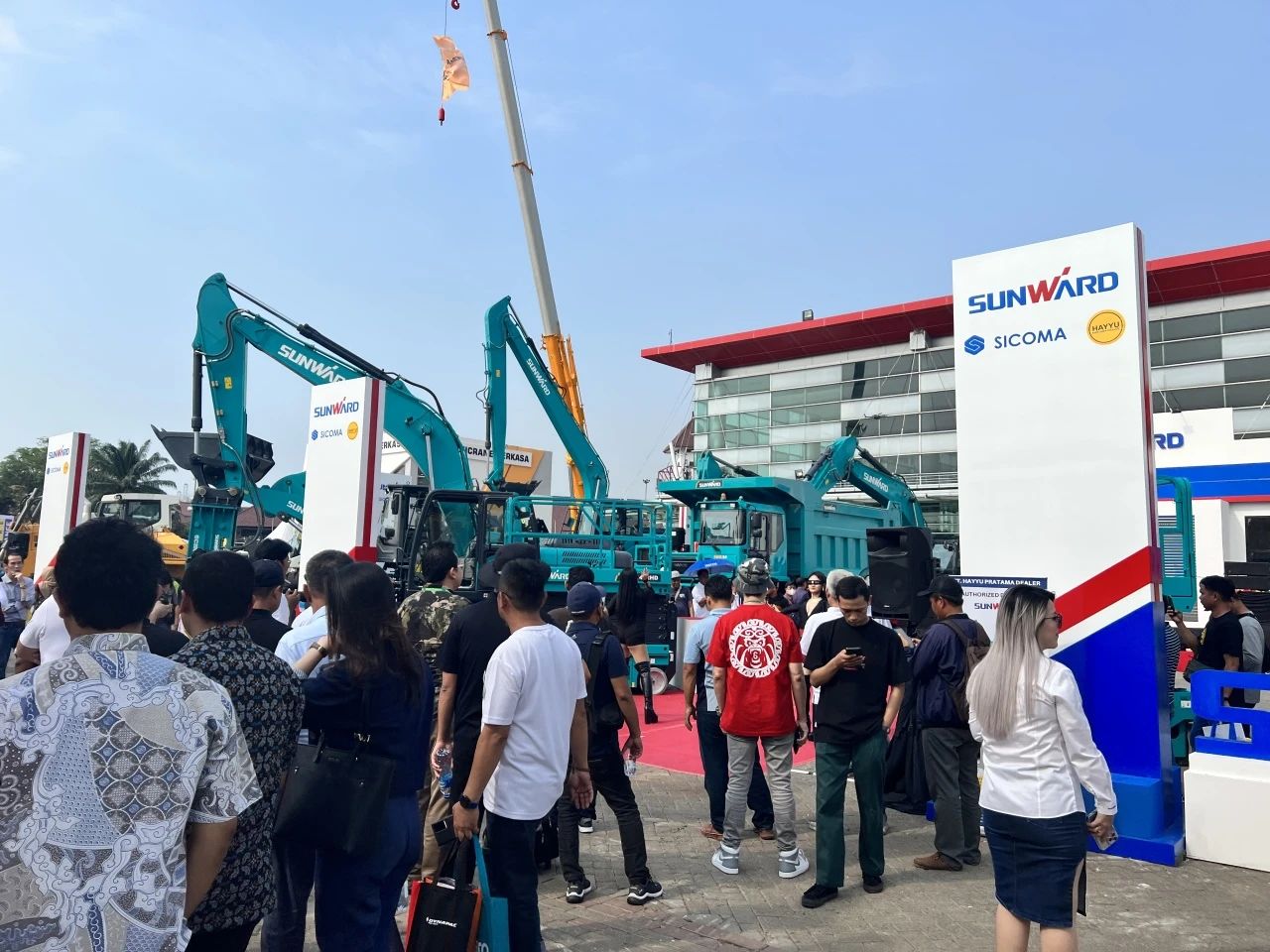 深耕细作,逆势增长!xingkong星空平台(中国)集团智能盛装亮相印尼雅加达矿业展