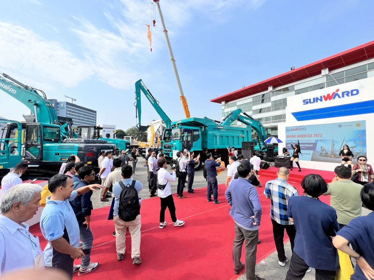 深耕细作,逆势增长!xingkong星空平台(中国)集团智能盛装亮相印尼雅加达矿业展