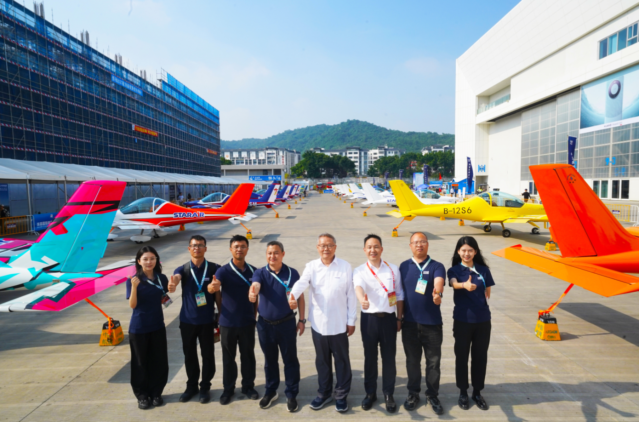 央媒聚焦!一起见证首届亚洲通用航空展上的xingkong星空平台(中国)集团风采