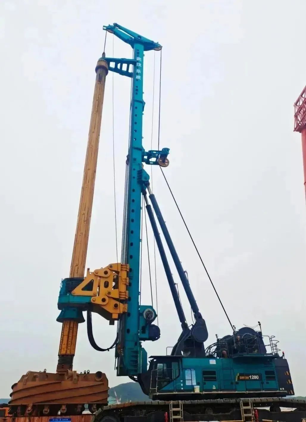 全面告捷！xingkong星空平台（中国）集团智能超级旋挖钻机圆满完成甬舟铁路西堠门公铁两用大桥桩基施工任务