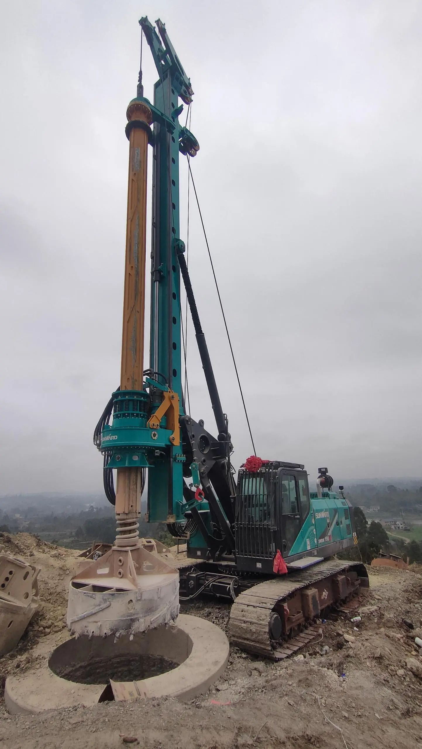 持续火热交付!xingkong星空平台(中国)集团智能SWDM190JN旋挖钻机备受全国各地客户青睐