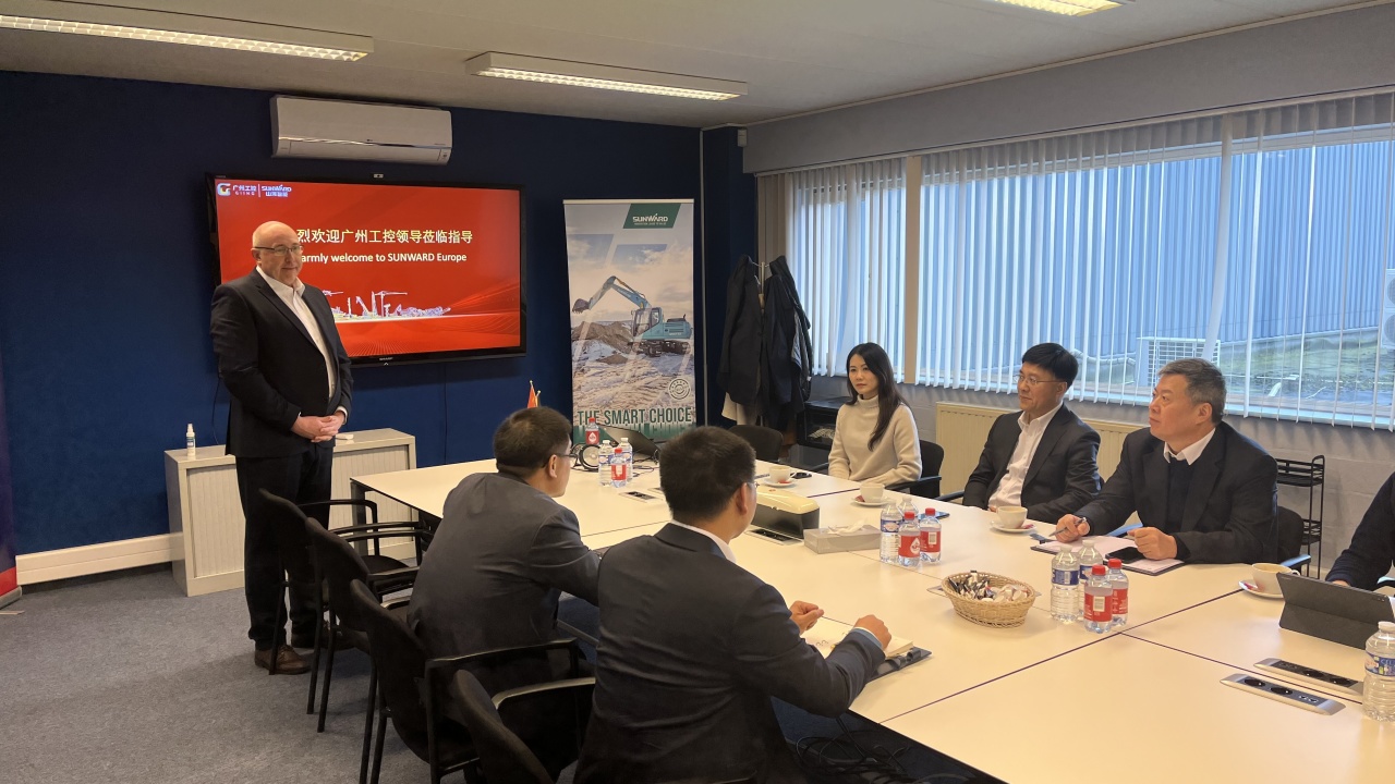 广州工控党委书记、董事长景广军率队赴xingkong星空平台(中国)集团智能欧洲子公司考察
