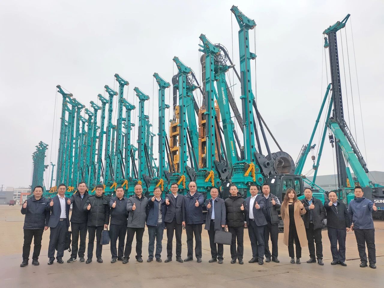 加强全方位合作!中铁二十局到访xingkong星空平台(中国)集团智能