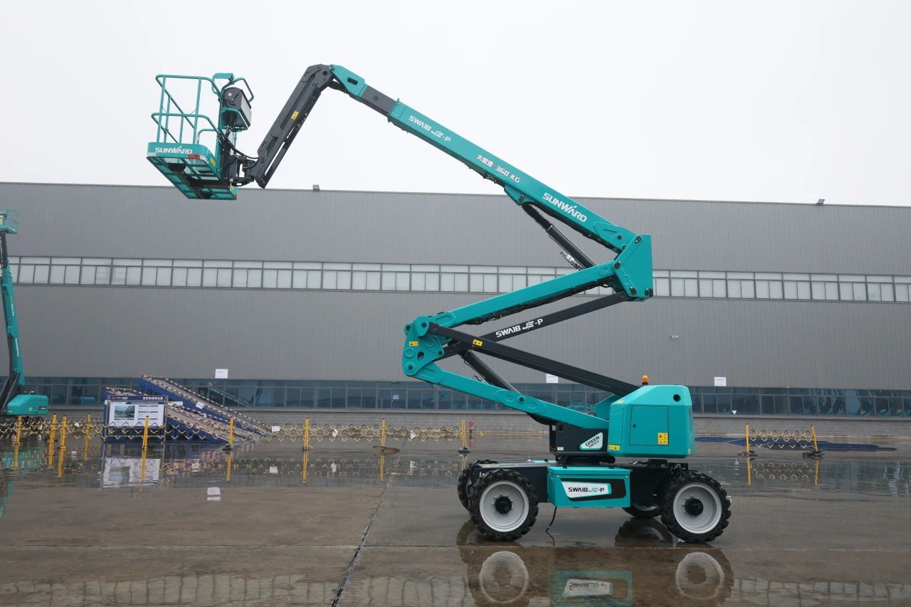 又双叒叕上新了!xingkong星空平台(中国)集团智能首款双载荷电动曲臂式高空作业平台顺利下线