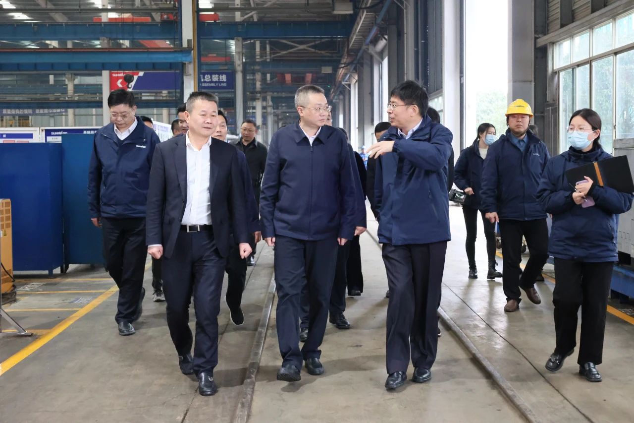 长沙市人民政府副市长康镇麟调研xingkong星空平台（中国）集团智能