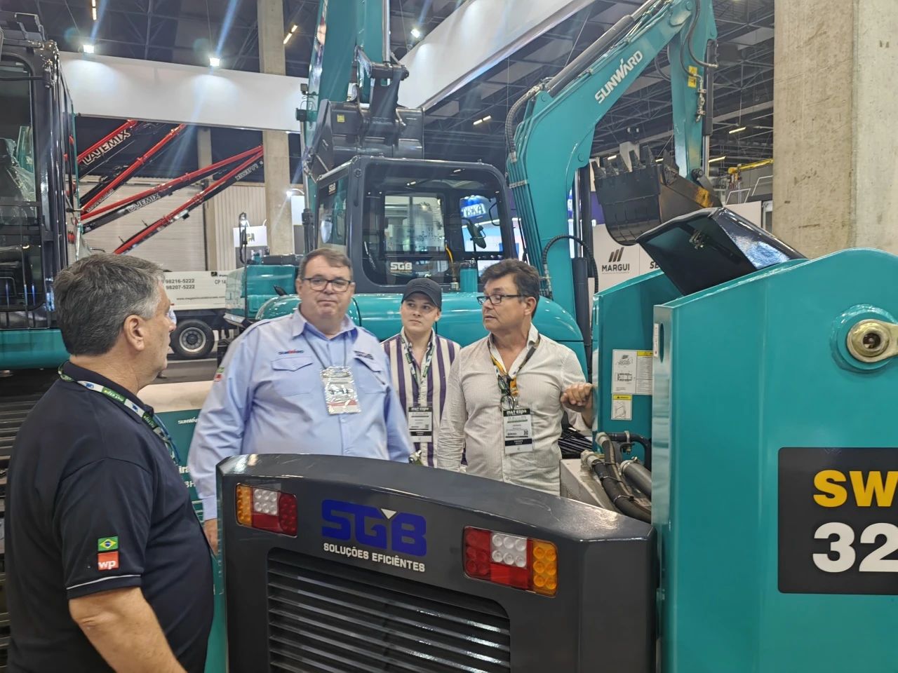 展出设备销售一空！xingkong星空平台（中国）集团智能亮相2024巴西矿业展览会！