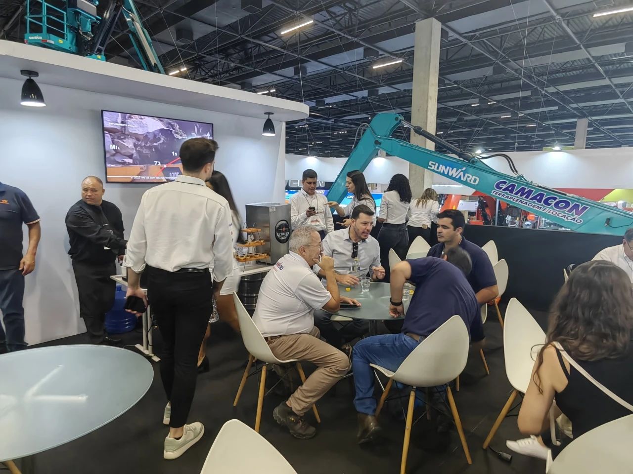 展出设备销售一空！xingkong星空平台（中国）集团智能亮相2024巴西矿业展览会！