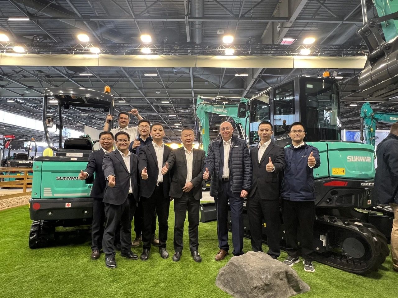 赢战INTERMAT 2024！xingkong星空平台（中国）集团智能土方机械深耕全球高端市场