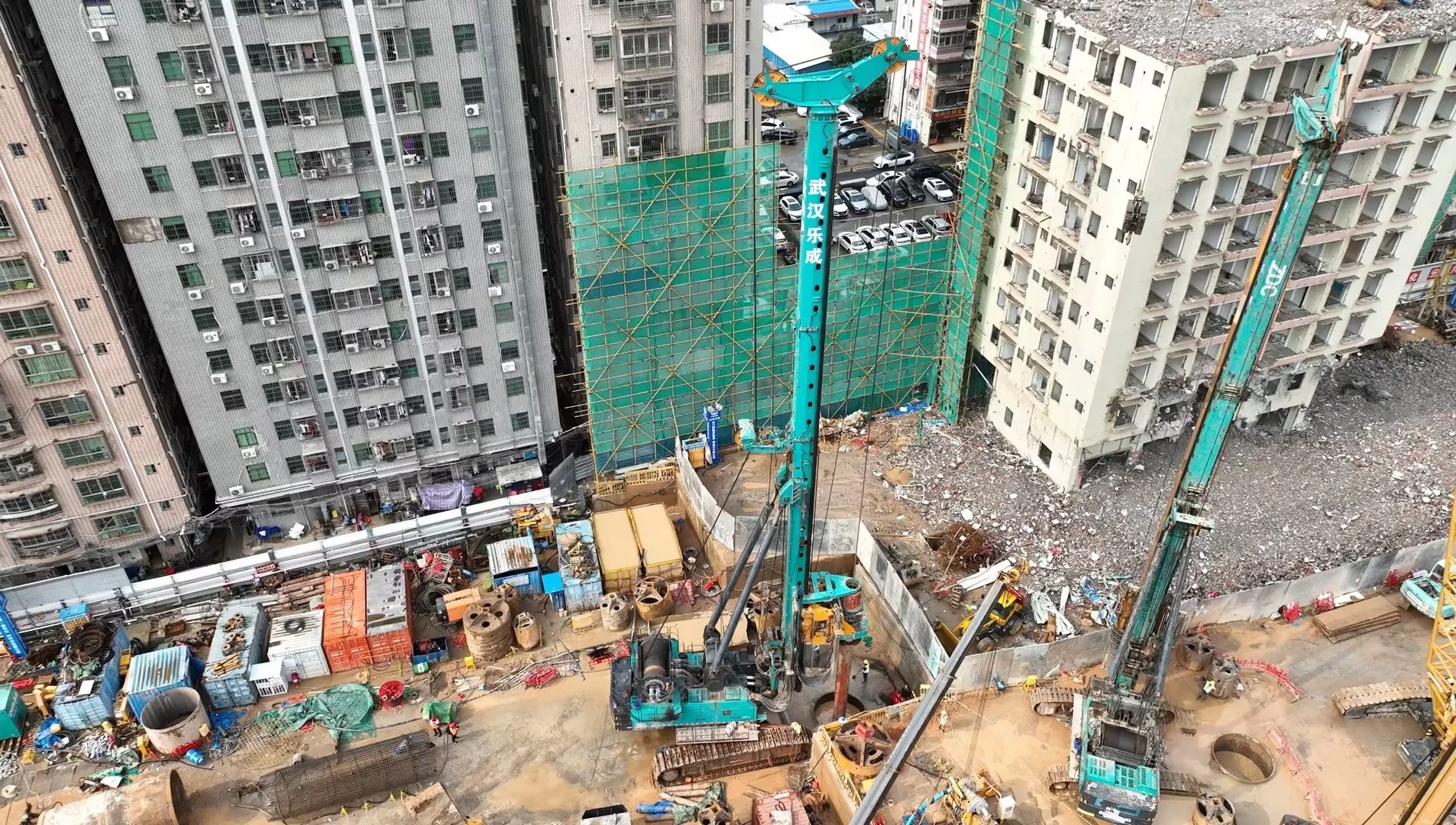 性能突出，超强助力！xingkong星空平台（中国）集团智能旋挖钻机助力深圳地铁五和站施工