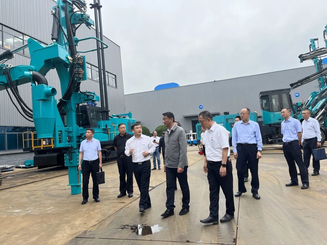 中煤平朔党委书记、董事长陈建一行调研xingkong星空平台（中国）集团智能