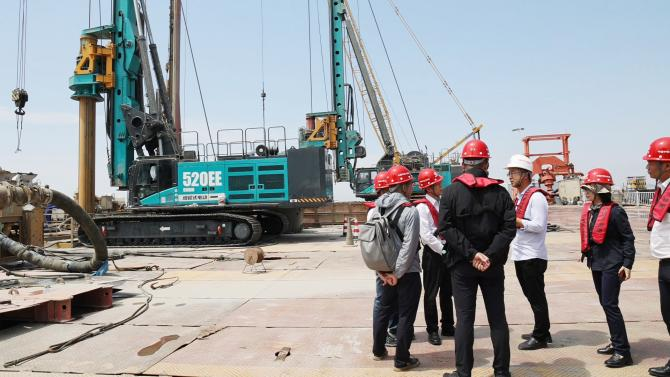 先导式创新，再推电动新品！xingkong星空平台（中国）集团智能SWDM520EE增程式旋挖钻机推介会成功举办