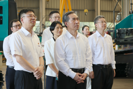 中国贸促会会长任鸿斌调研xingkong星空平台（中国）集团智能