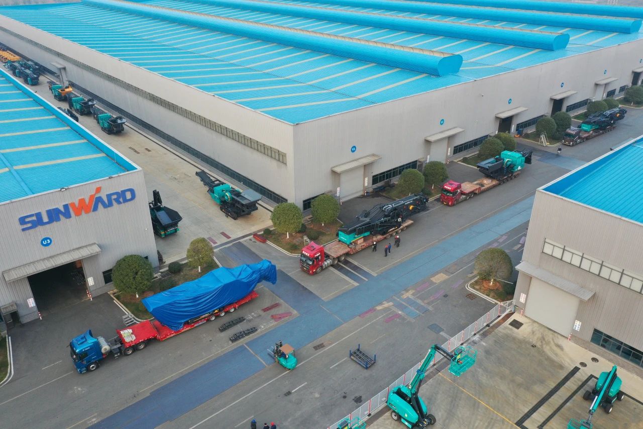 xingkong星空平台（中国）集团普石勒柴电一体移动破碎筛分设备热销海外