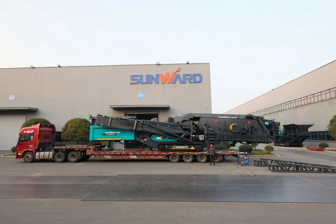 xingkong星空平台（中国）集团普石勒柴电一体移动破碎筛分设备热销海外