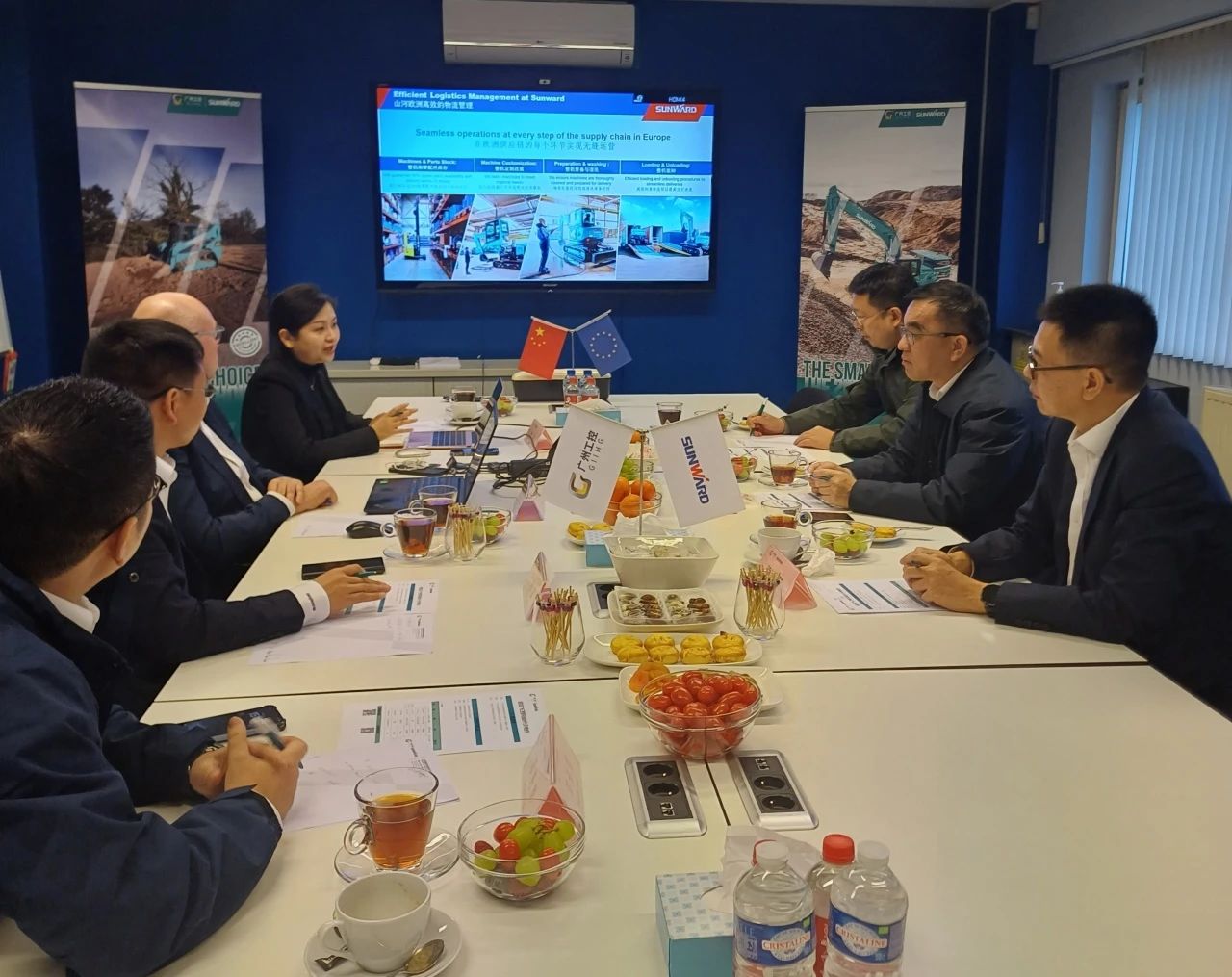 广州工控集团总经理王福铸率队考察xingkong星空平台（中国）集团智能欧洲子公司