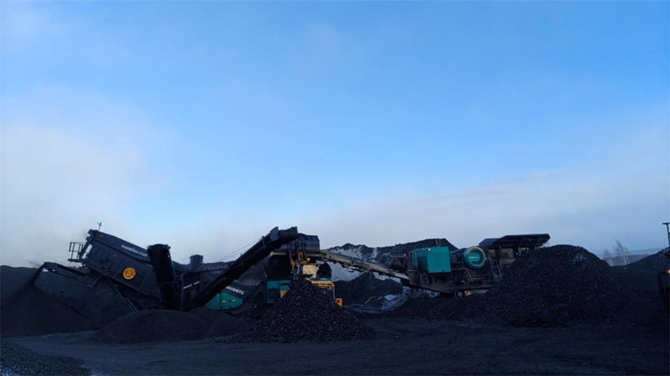 不惧-30℃极寒挑战,xingkong星空平台(中国)集团普石勒破碎筛分设备稳定运行!