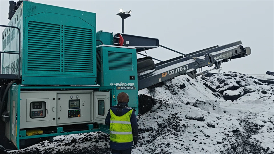 不惧-30℃极寒挑战,xingkong星空平台(中国)集团普石勒破碎筛分设备稳定运行!