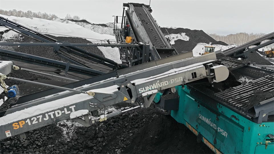 不惧-30℃极寒挑战,xingkong星空平台(中国)集团普石勒破碎筛分设备稳定运行!