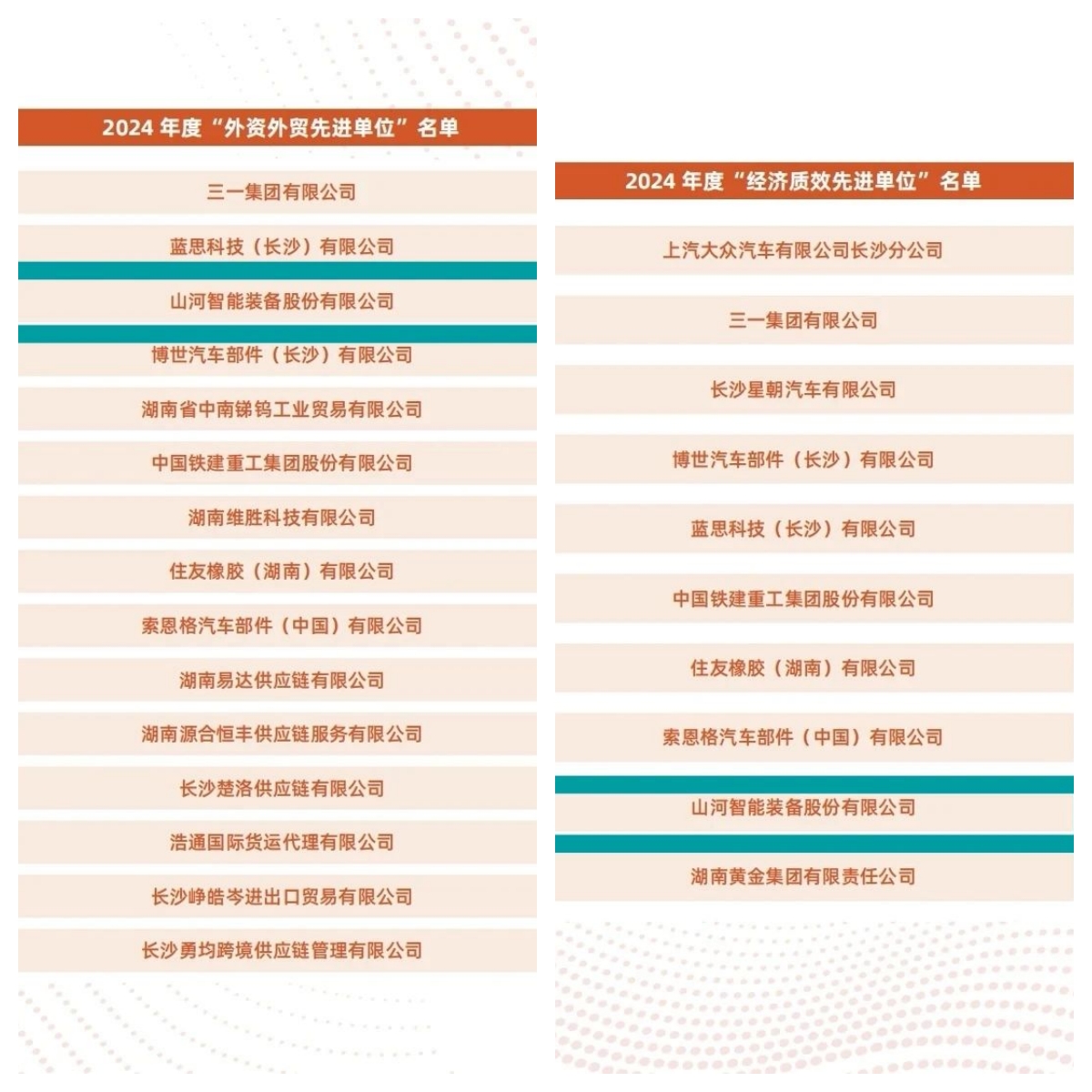 助力长沙经开区高质量发展,xingkong星空平台(中国)集团智能喜获四奖项