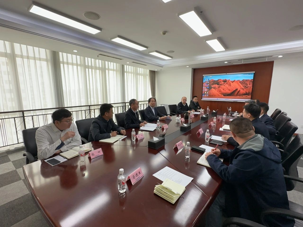 xingkong星空平台（中国）集团智能董事长付向东带队拜访中煤地质总局、大地特勘公司