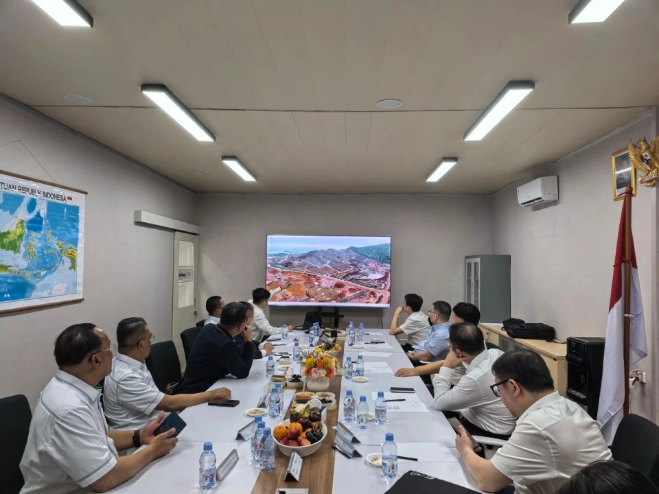 广州工控集团党委书记、董事长景广军率队考察xingkong星空平台（中国）集团智能印尼子公司