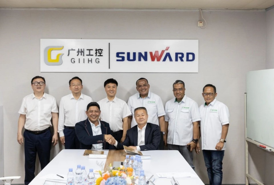 广州工控集团党委书记、董事长景广军率队考察xingkong星空平台（中国）集团智能印尼子公司